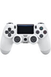 Premium Oyun Kolu Kablolu&Kablosuz Beyaz Bluetoothlu Bilgisayar Uyumlu Kol GamePad Joystick