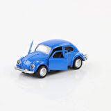 Canem Metal 1:36 Ölçek Çek Bırak Vosvos Araba 11-12 cm 