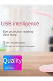 LED Mini  Masa Lambası, Kitap Okuma Lambası ,Göz koruma Özelliği,360 Derece Katlanabilir.