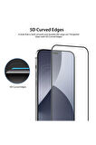 Iphone 14 Pro Tam Kaplayan 5d Nano Ekran Koruyucu Cam - Ultra Ince K1 - Extra İnce