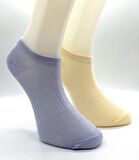 CİHO SOCKS Daily KADIN 6 Çift Soft Touch Pürüzsüz Baklava Desenli Soft Rekler Patik Çorap