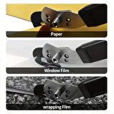 Profesyonel Folyo Cam Filmi Ambalaj Kağıdı Kağıt Folyo Kesici