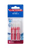 Lactona Arayüz Diş Fıçası 3 mm Kırmızı 6 Lı