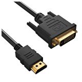  Displayport to Dvi 24+1 Çevirici Kablo - Dp to Dvi - 3 mt