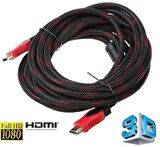 HDMİ Kablosu 15 Metre LCD Laptop 4K FHD Ara Bağlantı Erkek-Erkek TV Kablo Ps3 Ps4 Xbox 