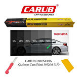 Çok Açık  Sİyah Çizilmez Seri A Cam Filmi 50cm x 6 M