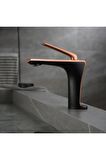 BANYO LAVABO BATARYASI SİYAH/BAKIR ROSE ÖZEL SERİ YENİ MODEL 5 YIL GARANTİLİ İTHAL