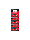 Ag0 LR63/LR521/379 10 Mah Alkalin Düğme Pil 10 Lu Paket