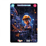 Btoys 5 Adet Lisanslı 24 Parça Btoys Can Frame Puzzle(5 Adet Puzzle Gönderilecektir.)
