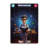 Btoys 5 Adet Lisanslı 24 Parça Btoys Can Frame Puzzle(5 Adet Puzzle Gönderilecektir.)