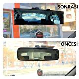 3R Bombeli Makaslı Geçmeli Karartmalı İç İlave Ayna Mavi Renkli Ayna 270 mm