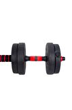 Halter Ve Dambıl Seti Fonksiyonel Ağırlık Ve Vücut Geliştirme Aleti 15 Kg