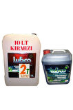 2t Kırmızı 10lt Ve Bıçkı Yağı 5 Litre