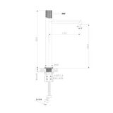 FM-2221 Krom Lavabo Bataryası FM-2221