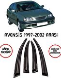 Toyota Avensis Cam Rüzgarlığı 4lü 1997-2002 Arası