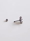 Lotus Çiçek ModelTragus Helix Piercing Ear Cuff Kıkırdak Çelik Küpe