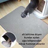 GND Elekli Kedi Paspası 45x62 cm Sert Plastik