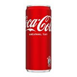 Coca Cola Kutu 250 ml. (Kola) (6'lı)