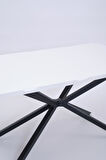 Kütük MDF Boyalı Lak Panel Mutfak Yemek Masası 90x160