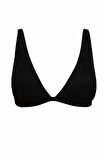 DeFacto Regular Fit Ribana Basic Düz Bikini Üstü-Fall in Love T5224AZ24SMBK81