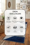 Yıkanabilir Kaymaz Dijital Baskılı Yolluk Halı Tüy Tutmaz
