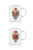 Kurşun Askerler Fındıkkıran Nutcracker Özel Yılbaşı Tasarım Çift Kupa Bardak / Mug