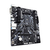 ​Gigabyte B450M S2H AMD B450 3600 MHz (OC) DDR4 Soket AM4 mATX Anakart Yenilenmiş Ürün Kutusuz Aynasız