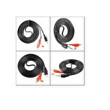  3.5 mm Stereo To 2 Rca Aux Tos Ses Kulaklık Kablosu