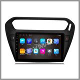 CITROEN C-ELYSEE SİYAH 2012-2023 4 GB RAM 64 GB HAFIZA ANDROID MULTIMEDIA TEYP
