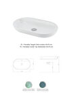 Karen Banyo Paradise 70 Cm Tezgah Üstü Lavabo