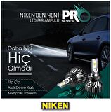 D2s Led Xenon Far Aydınlatma Seti Şimşek Etkili Niken Pro 8000lm