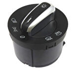 VOLKSWAGEN SCİROCCO FAR AÇMA KAPAMA DÜĞMESİ ANAHTARI 2008-2013 KROM