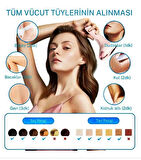 Ağrısız IPL Buz lazer Cihazı 5 Mod Manyetik Değiştirebilir Kapak Kadın-Erkek İçin Kalıcı Epilasyon