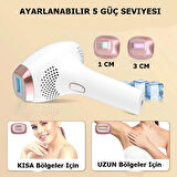 Ağrısız IPL Buz lazer Cihazı 5 Mod Manyetik Değiştirebilir Kapak Kadın-Erkek İçin Kalıcı Epilasyon