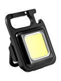 SermetsüsDünyası 30 Cob LED Mini Anahtarlık Fener 800 Lümen Şarjlı Kamp Balıkçı Tamirci Için Çalışma Feneri Çok Fonksiyonlu