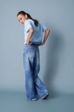 RELAXED FIT DENIM PANTOLON