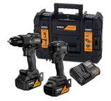 Dewalt DCK2222MP2T Mclaren 2'li Akülü Kömürsüz Darbeli ve Vidalama Makine Seti (2x5Ah Akü)