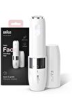Braun Face FS1000 Mini Tüy Dökücü Kadın, Elektrikli Yüz Tüy Alma, Hızlı ve Kolay, Bıyık, Çene