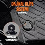 OPEL COMBO ARACA ÖZEL 3D PASPAS 2018 2019 2020 2021 2022 2023 2024 