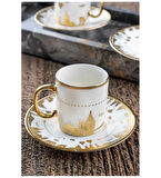 ACAR 6'LI KAHVE FİNCANI 0212