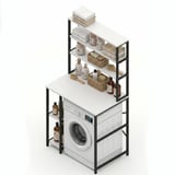 Kenzlife çamaşır kurutma makinesi dolabı ıstranca byzsyh 180*070*60 mat suntalam metal siyah boya