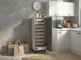 Kenzlife membran sepetli kilitli mutfak dolabı ruberukilit gribyz panjur 122*45*30 mebran kapak suntalam gövde