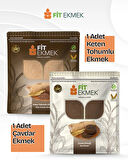  Çavdar Lavaş Ekmeği 300gr ve Keten Tohumlu Lavaş Ekmeği 300gr