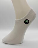 CİHO Socks Premium Erkek Bambu 6 Çift Siyah Beyaz Dikişsiz Görünmez Patik Sneaker Çorap