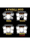 Cıa-23 Police Ultra Güçlü Kafa Feneri Avcı Feneri Balıkçı Kamp El Feneri Led Şarjlı Cree 5 Led 120w 0655098