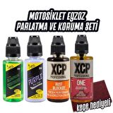 Motosiklet Egzoz Temizlik & Parlatma & Koruma Paketi (15 ml)