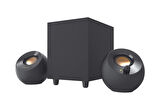 Creative Pebble Plus 2.1 35 W Multimedya Stereo Hoparlör Seti Siyah