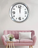 REVELLO METAL DUVAR SAATİ 35X35 CM MODERN DUVAR SAATİ