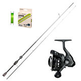 Okuma Acuador 1000 - Ryuji Matrix Fuji 228cm 08-6gr LRF Olta Seti