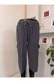 Unisex M-5XL beden %100 Natural Hambezi Keten Komando Cep  Kapri
